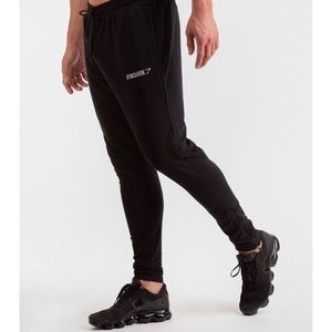 Gymshark Men’s Black Tapered Bottoms